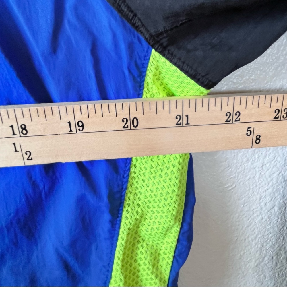 Russell Black And Blue Vented Windbreaker Size Medium - Picture 6 of 7
